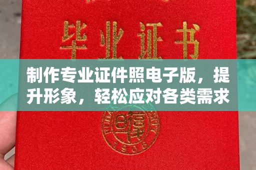永济制作专业证件照电子版，提升形象，轻松应对各类需求