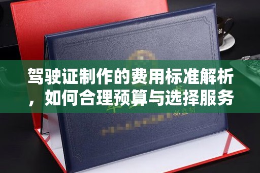 永济驾驶证制作的费用标准解析，如何合理预算与选择服务