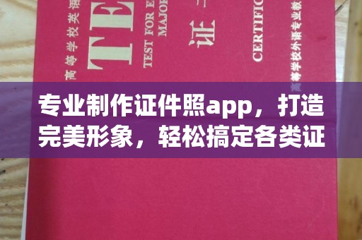 永济专业制作证件照app，打造完美形象，轻松搞定各类证件照