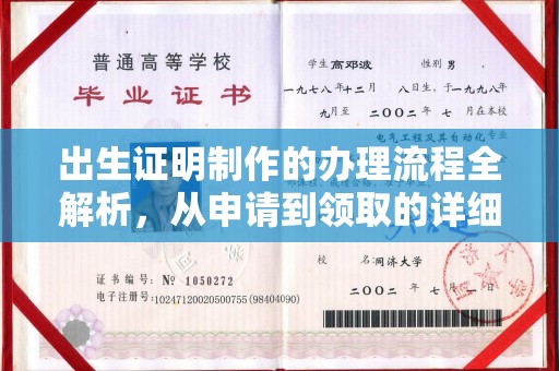 永济出生证明制作的办理流程全解析，从申请到领取的详细指南