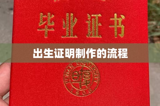 永济出生证明制作的流程