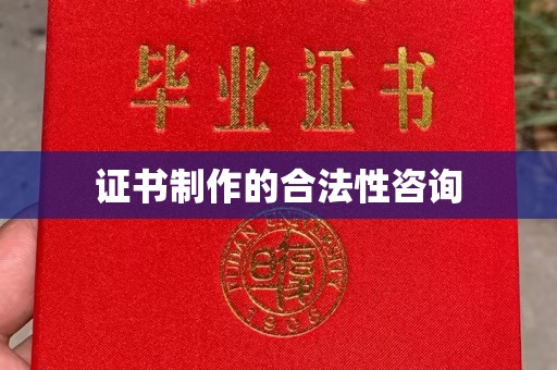 永济证书制作的合法性咨询